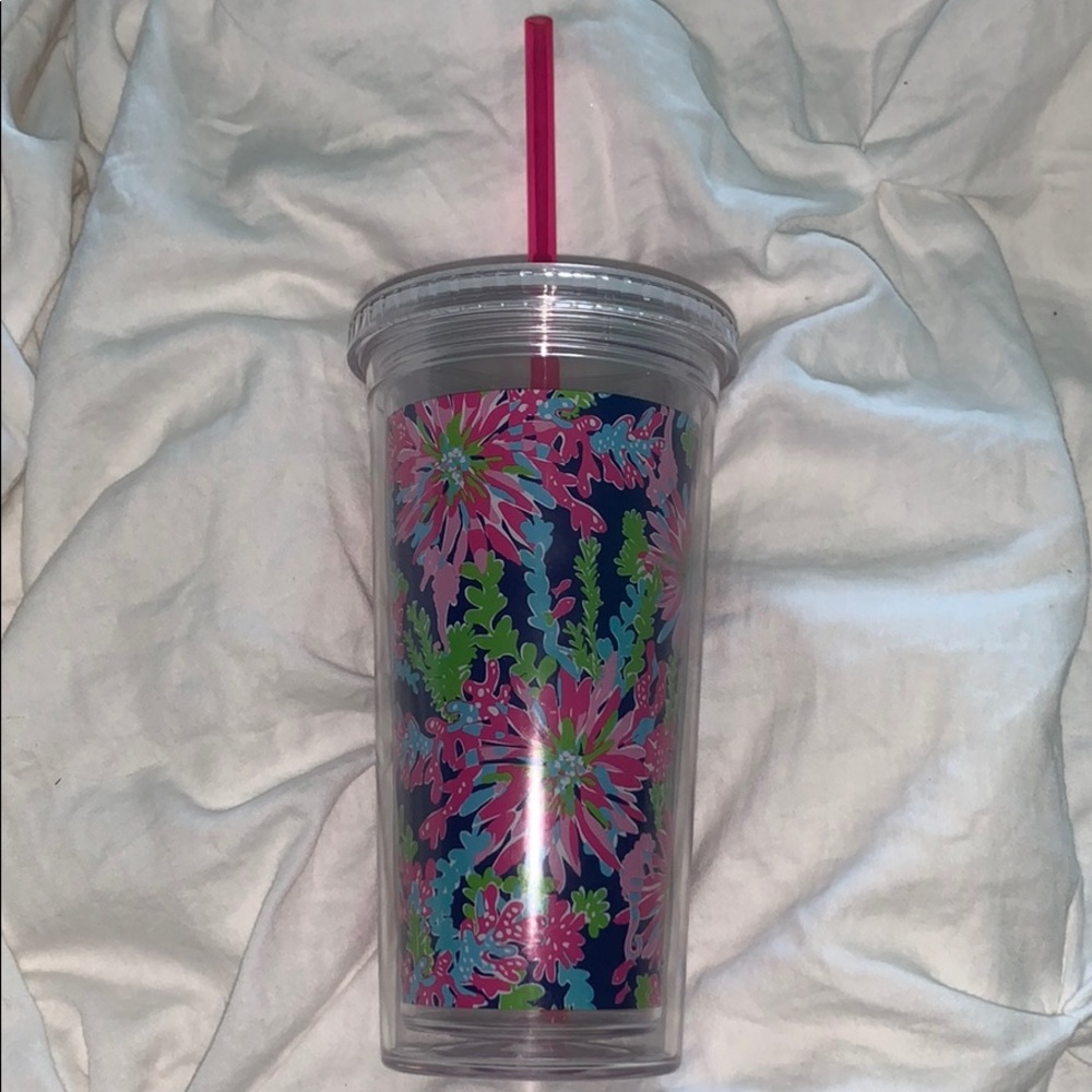 Lily Pulitzer cup